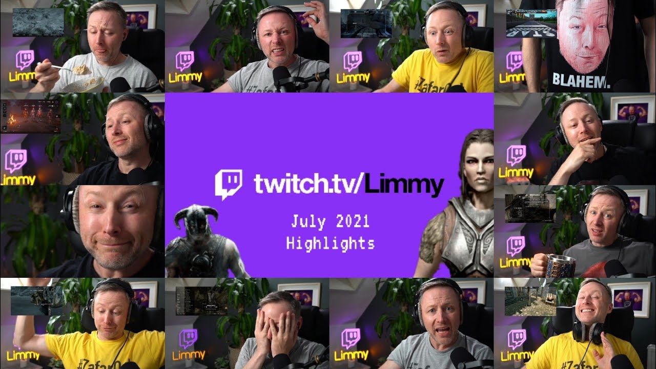 Limmy Twitch Highlights - July 2021 - YouTube