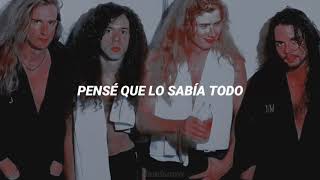 Megadeth ─ I Thought I Knew It All // Sub. Español