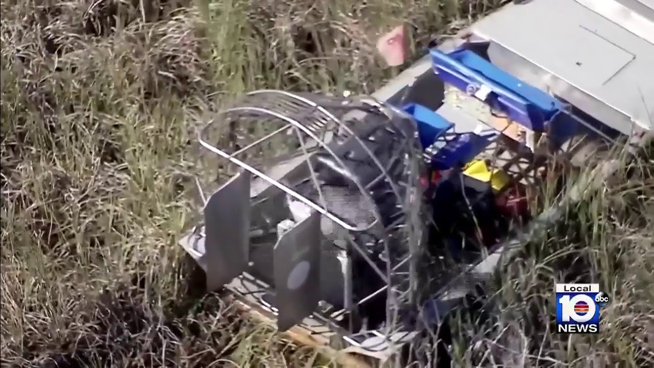 FIU researchers ejected from airboat in Everglades