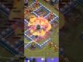 Insane Combination With Warden Fireball + Earthquake Spell !| #clashofclans #coc #cocbattle #gaming
