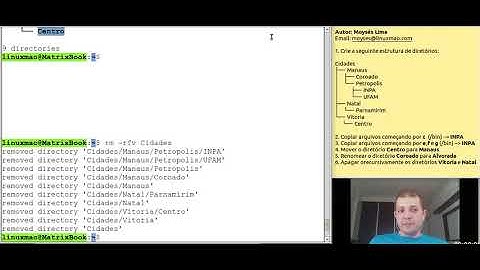 Manipulando Arquivos e Diretórios no Linux - Revisão