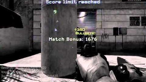 MW3 AON Cam Angle Change Reverse D4 Across The Map Final Killcam on Hardhat