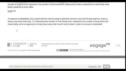 Math 6 Module 4 Lesson 11 Part 2