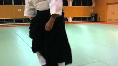 Ukemi Backwards (Roll/Flip) Aikido Demonstration
