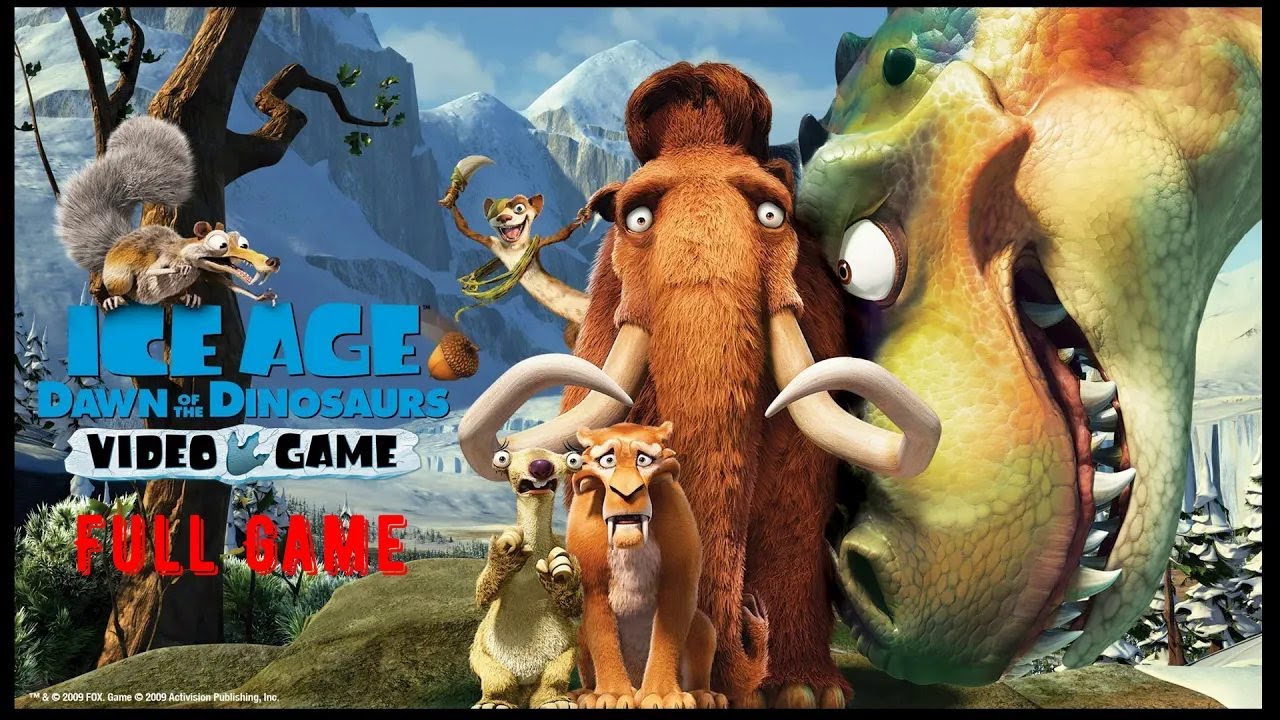 Ice Age 3: Dawn of the Dinosaurs Полное прохождение (Без комментариев)