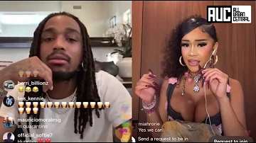 Saweetie and Quavo React To Chris Brown "Weakest Link" Song