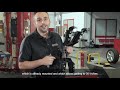 Corghi  wheel aligner brackets  demo english subtitled