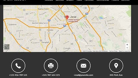 Adobe Muse Template "Sport Cub 24" |  How to edit "Contact Us" section?