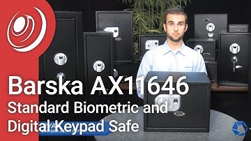 Barska AX11646 Standard Biometric and Digital Keypad Safe