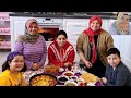 أجواء رمضانية من بيوت تركية لام وابنها في تعليم المطبخ وتحضير سحور وفطار رمضاني.رمضان حول العالم!!