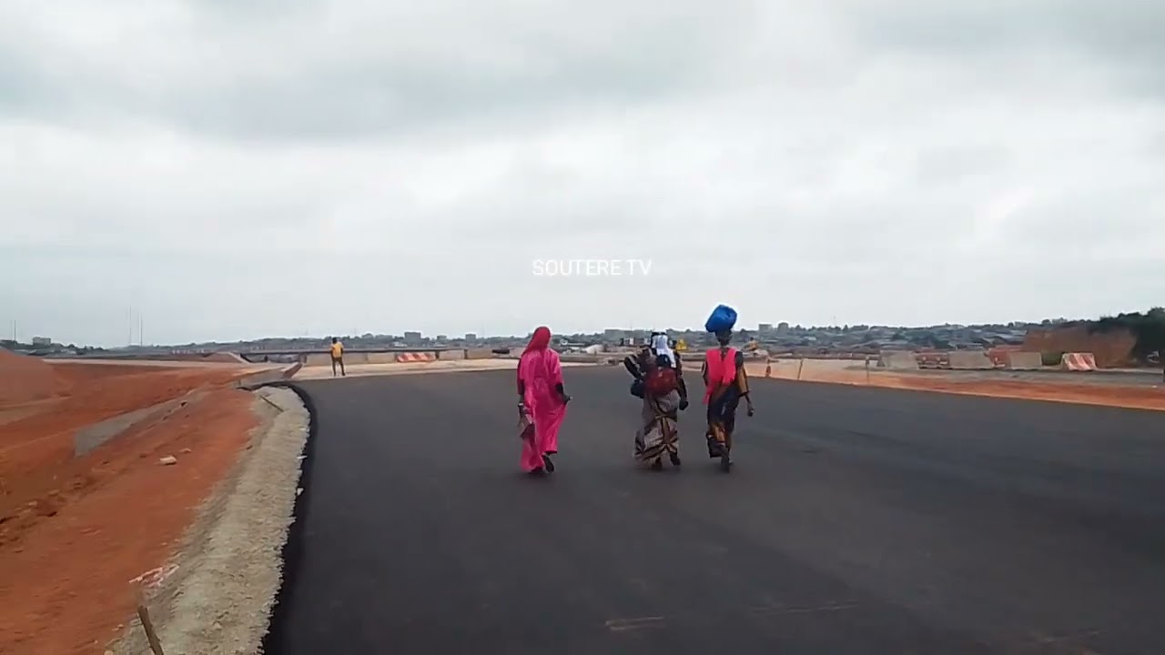 Abidjan : De Ravin à Autoroute . L'Incroyable Chantier de l'Échangeur d'Anyama Morgue. 