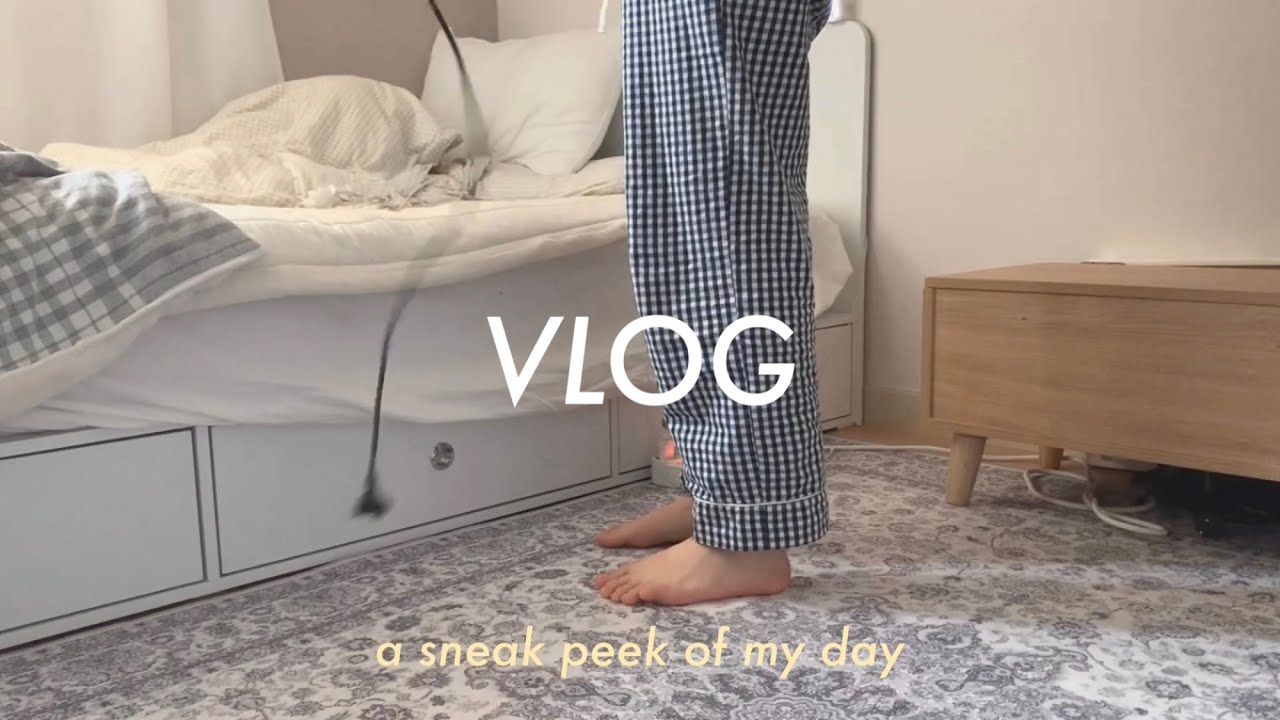 ENG) 대학생 시험기간 브이로그_공부 핑계 대고 먹는 일상, 시험 벼락치기, 자취 일상