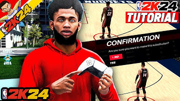 HOW TO CHANGE PLAYER IN PRACTICE MODE NBA 2K24