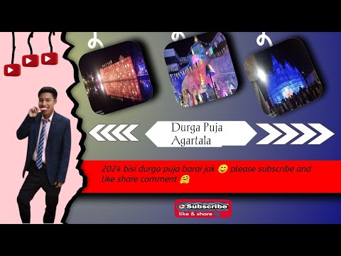 Durga Puja Agartala AGARTALA ASTABOL GROUND Nasingjaklangmavlog 