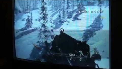 weird glitch on mw2 spec ops race