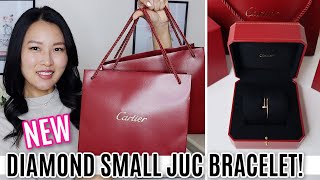 Cartier DOUBLE UNBOXING *NEW Diamond Small Juste Un Clou Bracelet* plus one more!