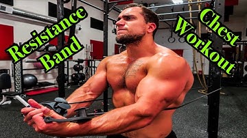 Intense 5 Minute Resistance Band Chest Workout