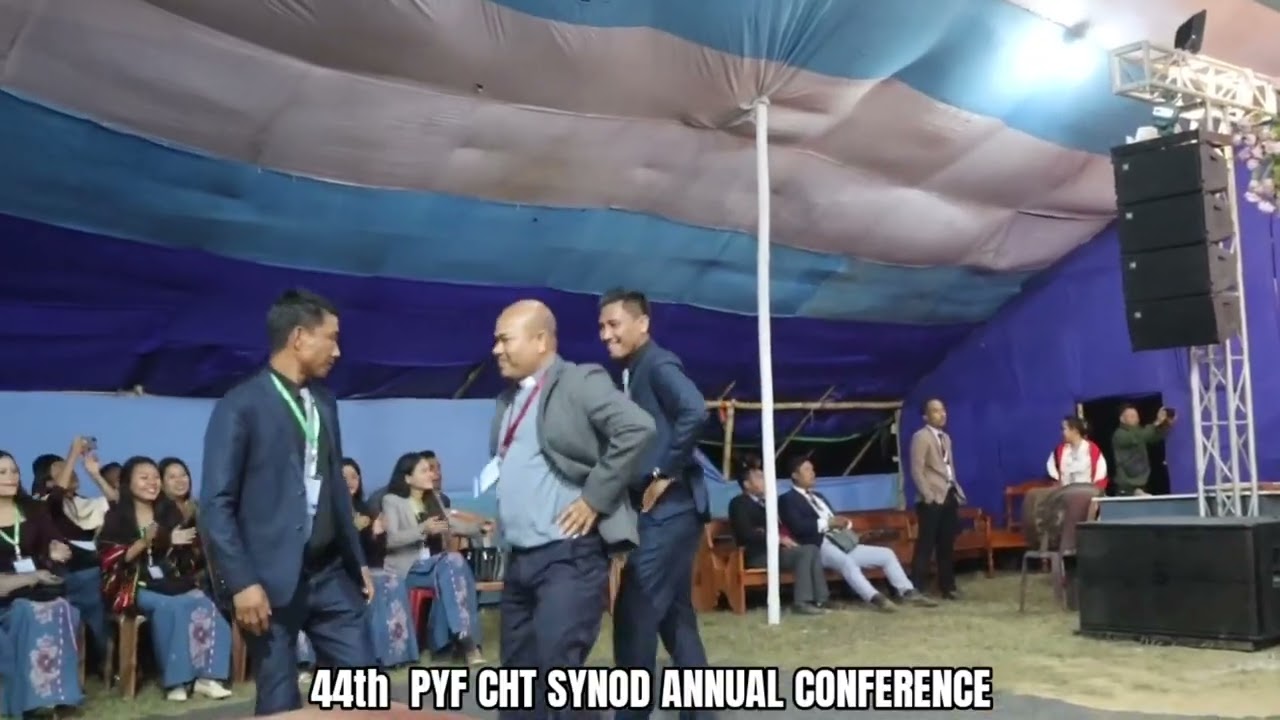 KHASIA TRADITIONAL DANCE   44th PYF CHT SYNOD CONFERENCE 2025