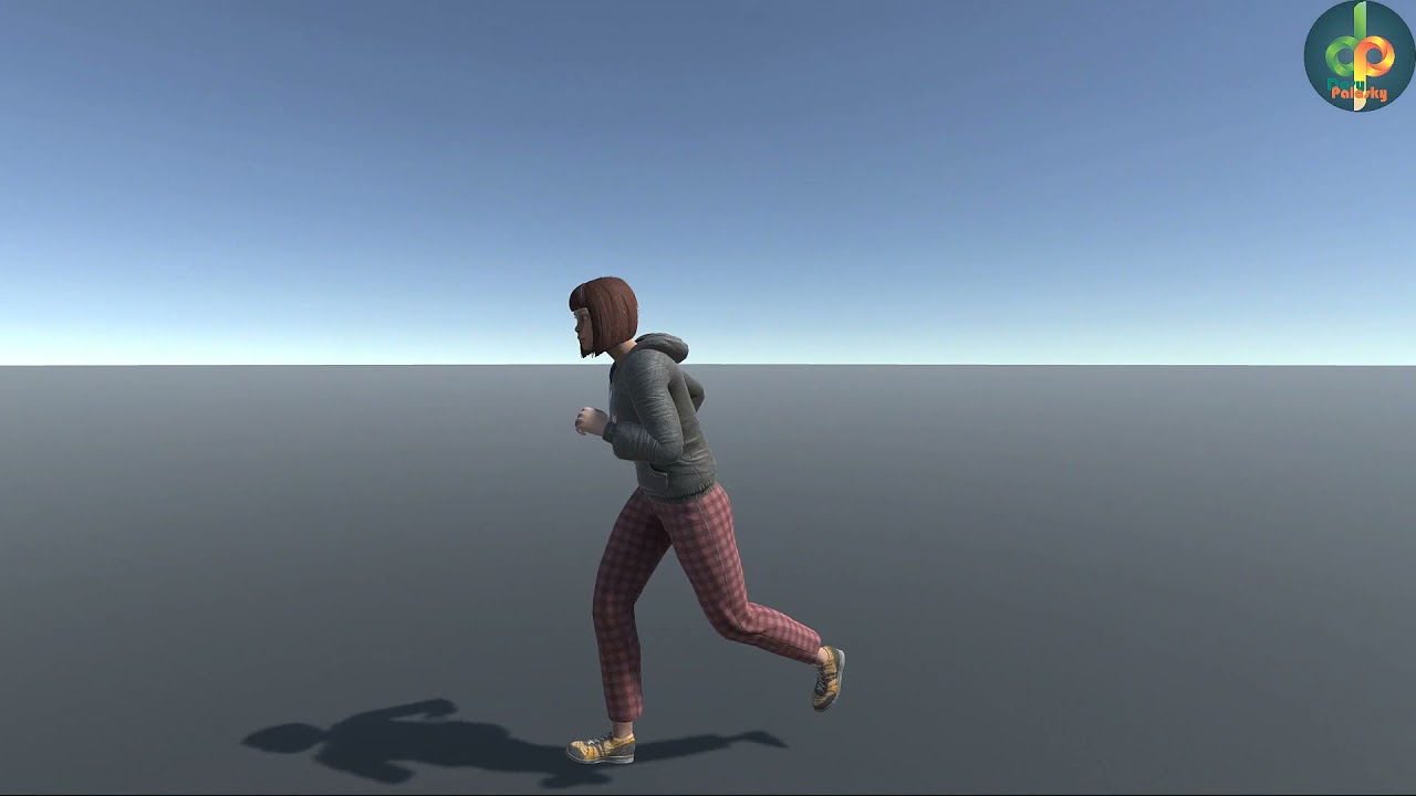 Katie Unity Test Humanoid Rig - YouTube
