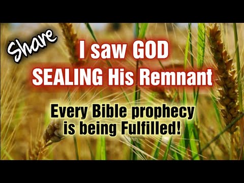 GOD is Sealing and Separating the Remnant🔺️Vision about the Rapture towards the end. #share #jesus