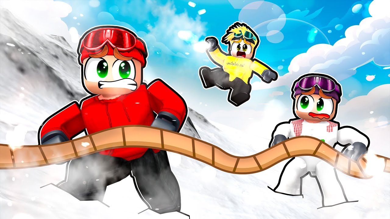 سلطان وسامر ينقذون لؤي من الجبل الثلجي😱🔥!! ROBLOX