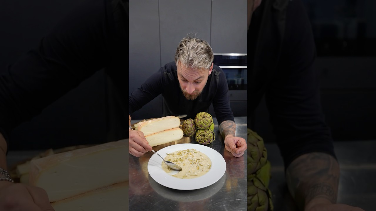 Risotto ai carciofi e taleggio