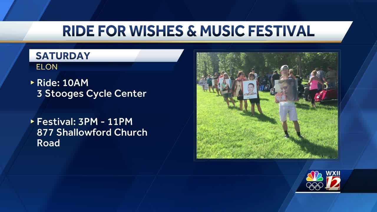 Tricky Ricky Rides Again: Rides for wishes and music festival - YouTube