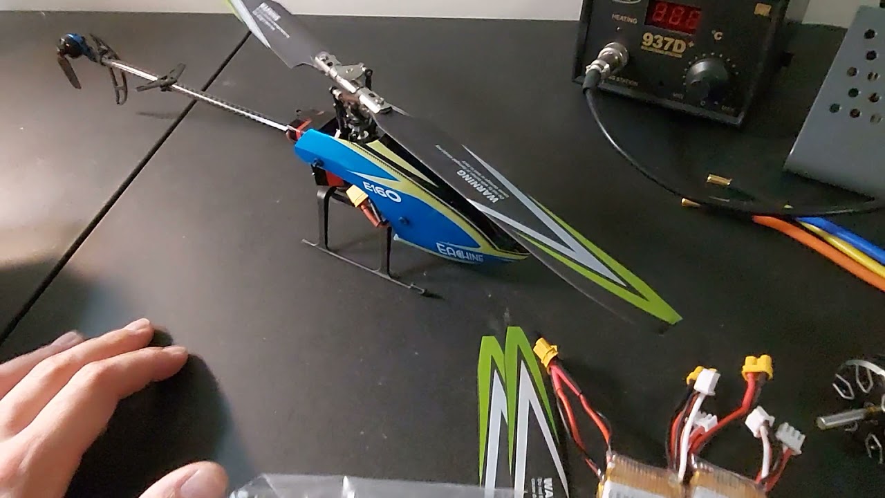 Eachine E160 V2 RC Micro Helicopter TX16s MAX, Review and Maiden
