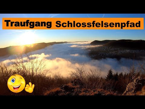 Traufgang Schlossfelsenpfad bei Albstadt-Ebingen (Landkr. Balingen), eine Tour für Draufgänger? ?