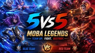 🔴 LIVE NOW: Ultimate 5v5 MOBA Showdown! ⚔️🔥 #live stream #mobaLegend screenshot 5