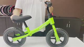 Elantrip Balance Bike Installation Instruction Profile