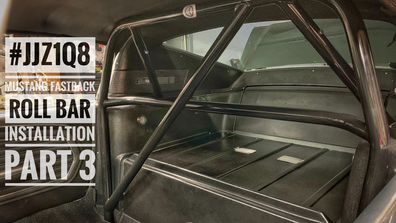 Autopower Roll Bar Install & Shelby Rear Seat Delete 1968 Ford Mustang