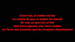 Zazie - Je suis un homme (paroles)
