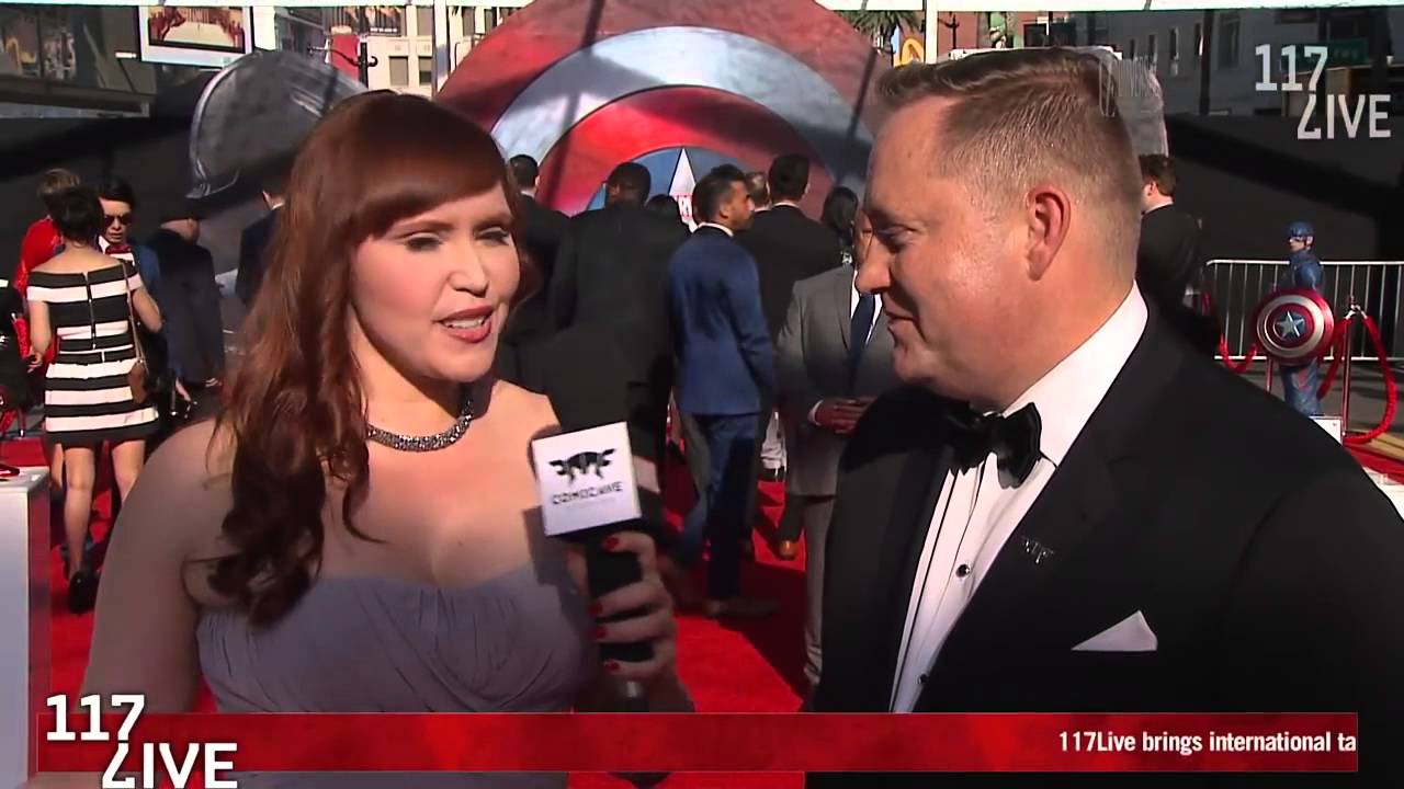 Thomas Ovesen - CEO of 117Live on Marvel's Captain America  Civil War Red Carpet Premiere