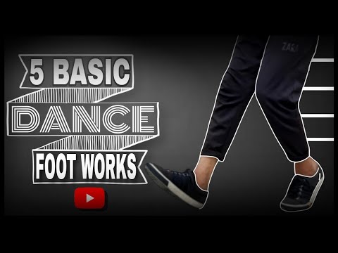 5 BASIC DANCE FOOTWORK TUTORIAL II ROSHAN DANCER II FDC COMPANY II 🔥 my first video