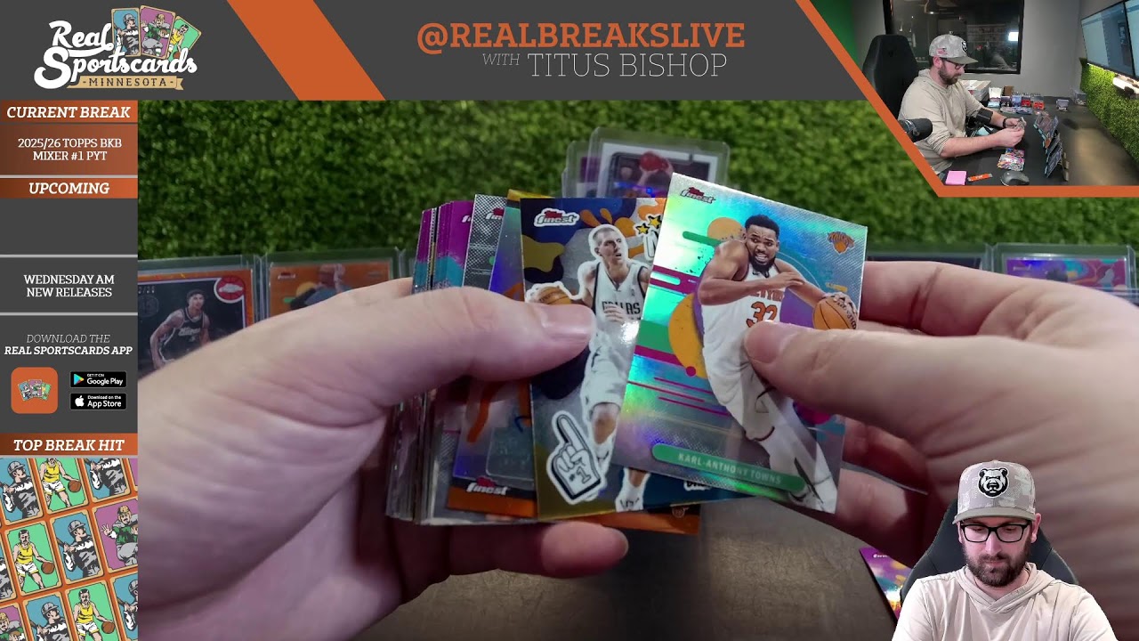 2025/26 Topps Basketball Finest & Flagship Mixer #1 Pick Your Team (3/10/26)