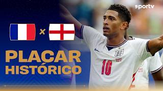 FRANÇA 4 X 6 INGLATERRA | JOGO DE 10 GOLS | Giro da Rodada | Copa do Mundo 2026 | sportv