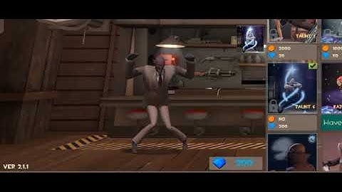 spy cool dance move ( tf2 mobile 2.1.1 ) [ mikefortress2 ]