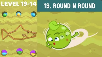 Dig it! Chapter 19 Round N Round  -  Level 19-14 - Solution