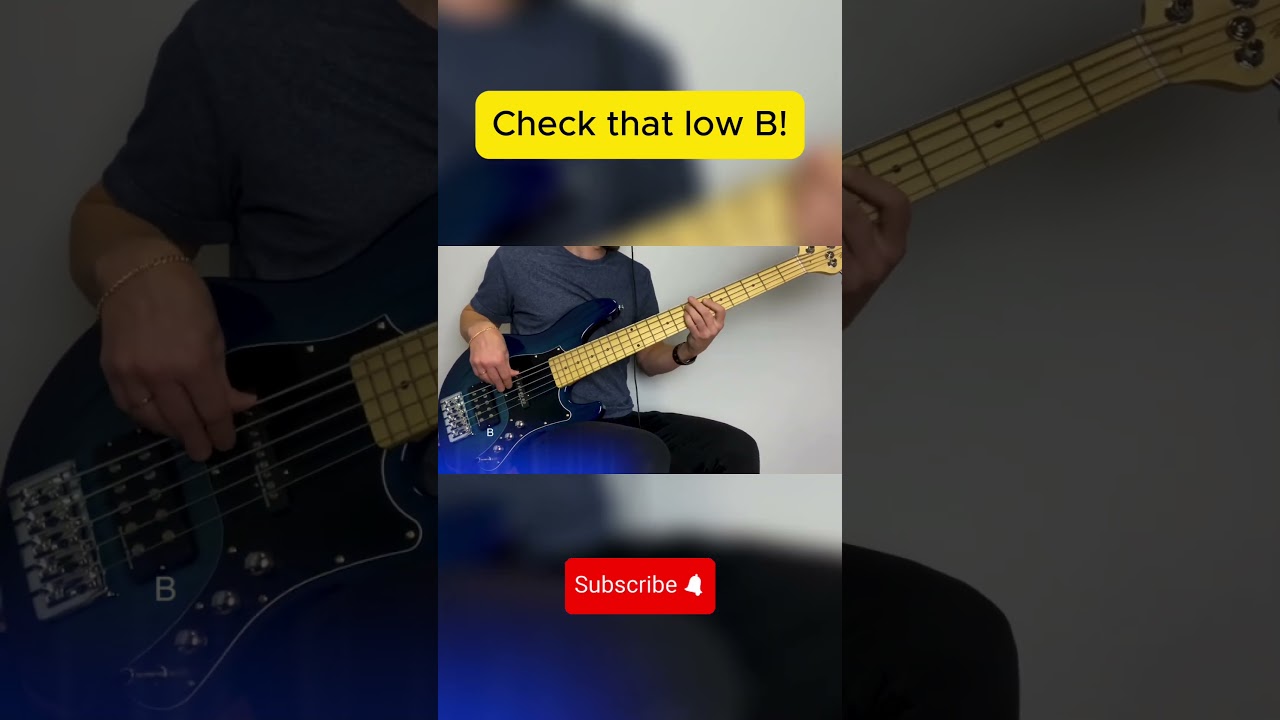 Bass Shorts 95: Fujigen Bass | Посмотрите на эту низкую ноту «си»!