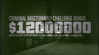 Criminal Mastermind Completed - GTA Online