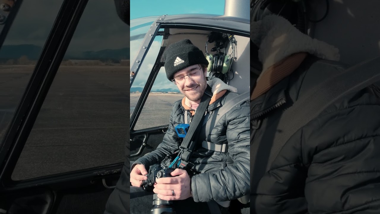 Robinson R22 With pilot Jewell Carr of Jerry Trimble Helicopters