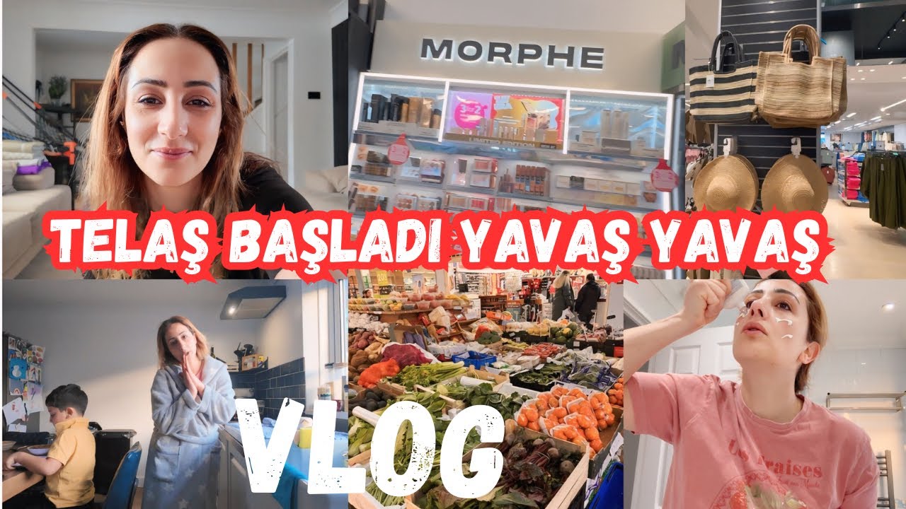 BAŞSAĞLIĞI 🇹🇷 TÜRKİYE TATİL TELAŞI BAŞLADI, SADECE KENDİME ALDIM BU SEFER, VLOG
