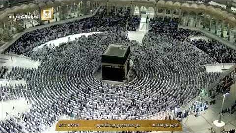فجرية بديعة الشيخ بندر بليلة - أواخر سورة النمل - 6 ربيع الاول 1441 - HD