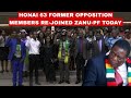 Shockingvamnangagwa votambira 63 former opposition members rejoin zanupf