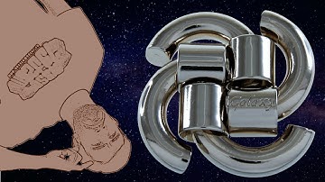 Cast Galaxy from Hanayama - Solution