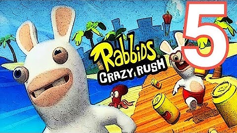 Rabbids Crazy Rush android gameplay #5 | Lvl 36 to Lvl 40