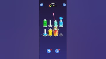 Level 5 NutSort Solving #nutshort #games #gameture #famgaming #puzzle #gameplay #vactory