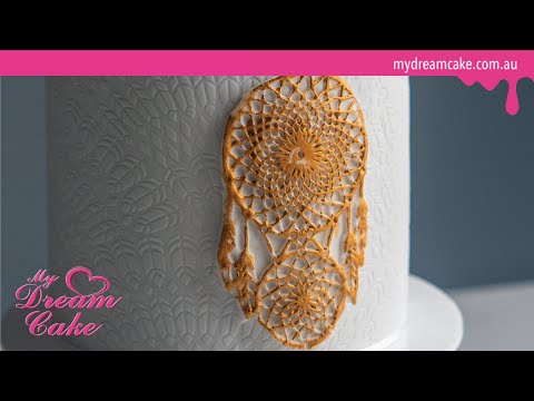 Build Your Own Silicone Mould! Dreamcatcher Cake design