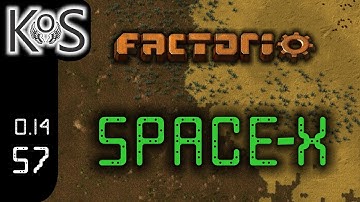 Factorio 0.14 Space-X Mod, Ep 57: New Iron Outpost / Blue Circuits - Let